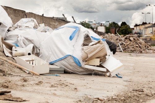 Advanced waste management technology in use