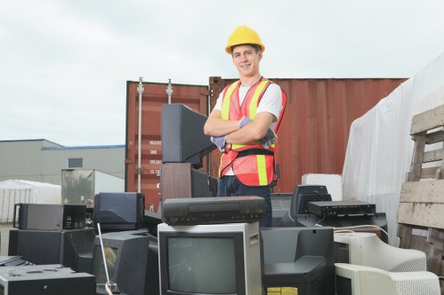 Commercial rubbish removal service in East London