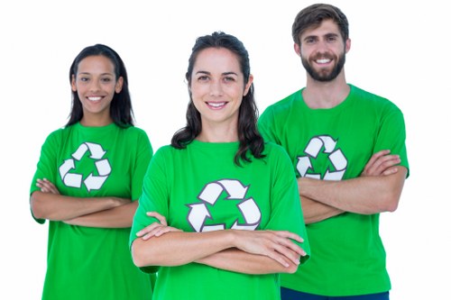 Eco-friendly waste disposal practices in East London